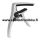 Capo A&E-01 Fast Silver aluminum for acoustic and electric guitar curved