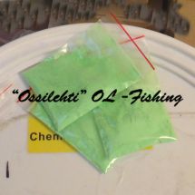 Fluorescent colour pigment for lure making ice jig making green 10g TFH®