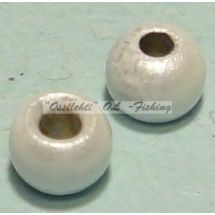 Messinkikuulat kuulapäät TFH® 3.3mm 1/8" 20kpl väri MOP White helmiäinen