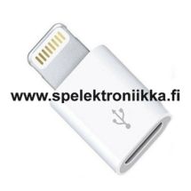 Micro USB naaras / lightning uros -adapteri