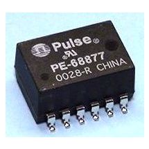 PE68877 common mode  audio transformer SMD linjamuuntaja 1:1/1:2 PE68877