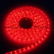 Kosteussuojattu IP63 (silikoni) LED -nauha, punainen, nimellisjännite 12VDC