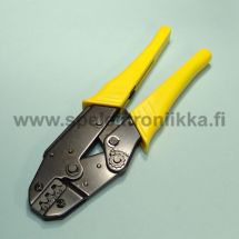 Crimp pliers for unisolated faston connectors 0.5 - 6 mm