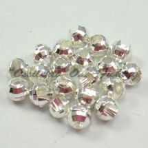 Tungsten Disco Diamond Beads Silver 4.5 mm 20kpl TFH®