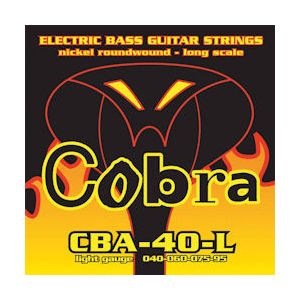 Bassokitaran kielet, Cobra CBA40L 4 -kielinen 040-060-075-095 longscale