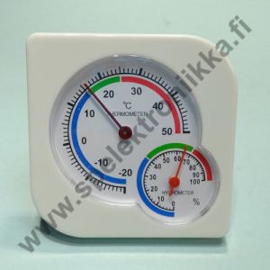 Lämpömittari ja hygrometri (ilman kosteusmittari) sisäkäyttöön
