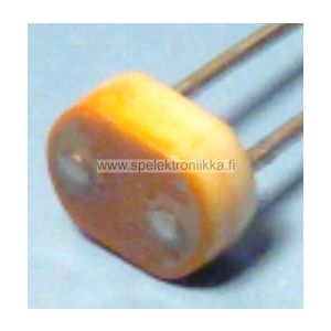 LDR valovastus malli 2, light dependent resistor, 10 - 20k  pieni