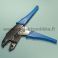 Crimp pliers for isolated faston connectors 0.5 - 6 mm