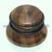 Wooden knobs for guitar pots 6mm axle "push to fit"