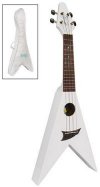 Flying V UKULELE, valkoinen