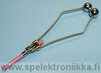 TFH� Spigotti (rullanpidin) keraaminen putki, pallop��
