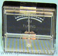 Taulumittari, keskinolla +/- 120 uA