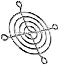 Tuulettimen sormisuoja, suojaritil�, kiilt�v� 60 x 60 mm