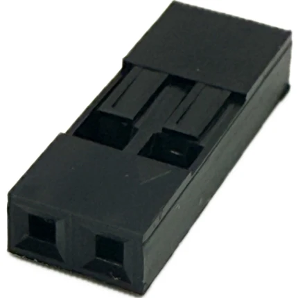 DuPont liitinkuori r. 2.54 mm, 2 -napainen