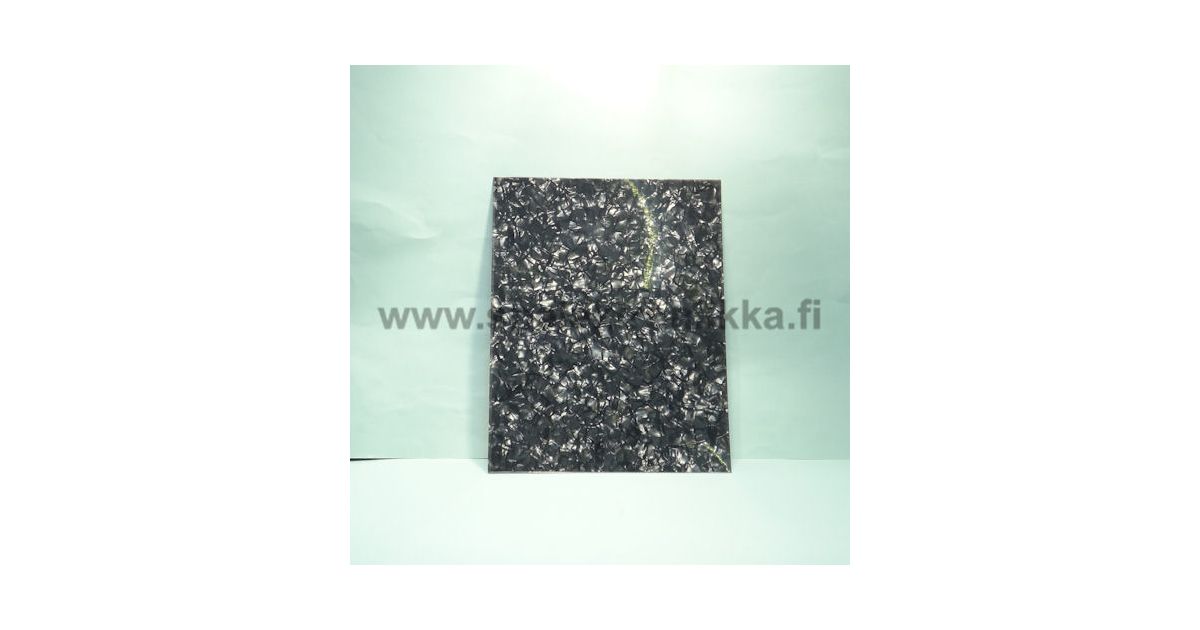 Steeldust dark jäljitelmä liimapintainen pleksi ADHESIVE Steeldust Dark