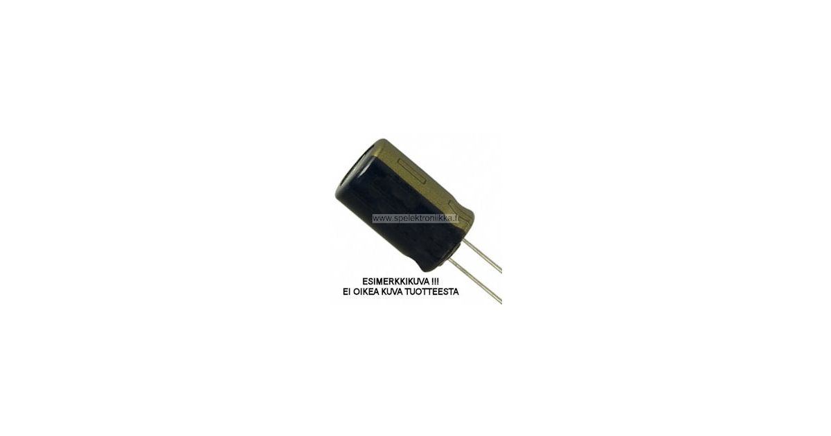 Low ESR -kondensaattori 2200uF/10V | SP-Elektroniikka