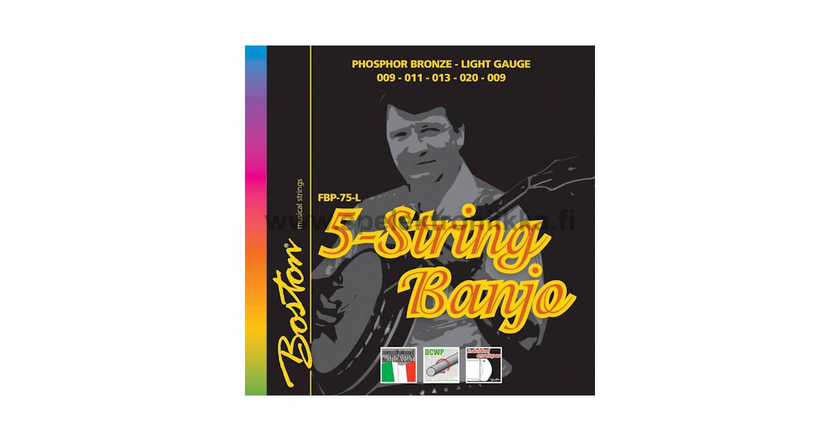 Corde Per Banjo Tenor GHS 210 Phosphor Bronze - Light Gauge Loop End | Set 4 Corde 09-12-22-28 - Foto 6