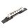 Archtop-kitaran tune-o-matic talla, kromi & eeben, Hosco/Gotoh