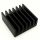 Jäähdytyslevy MALLI 7 musta 14 x 14 x 6 mm tarra pohjassa SMD komponenteille SMD IC-piireille