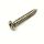 Ovaalikanta puuruuvi 2.5mm x 18mm nikkeli
