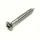 Ovaalikanta puuruuvi 3mm x 25mm kromi