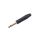 UT NP2X Suora plugi, MONO 6,3mm musta
