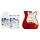 NitorLACK NitorPOL polyurethane paint trans candy apple red - 500ml can + 250ml hardener
