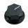 JB -tyylinen potikannuppi, musta, ruuvikiinnitteinen, bakeliitti - JBNUPEXTRABIG