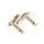 Monoplugi 6.3 mm, kulma, metalli