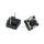 Painonappi piirilevylle 6 x 6 x 5 mm - 2 pin