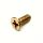 Uppokanta koneruuvi 3mm x 8mm kulta