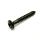 Ovaalikanta puuruuvi 2.1mm x 16mm musta