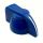 Chicken head osoitin nuppi, blue