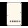 Tremolojousten peitekansi stratoon, PEITE3VWH, Vintage White