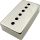 Keskirei'itetty humbucker kuori 50mm korkeus 16mm nikkeli