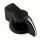 Chicken head osoitin nuppi, musta ruuvikiinnitys n. 17 x 19 x 33 mm