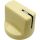 Potentiometrin nuppi osoittimella vintage white 6mm akselille "push to fit" efektimalli