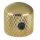 Metallinuppi gold 19 x 19 FDNUPGD ruuvikiinnitys