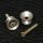 Gotoh EP-B2 RELIC hihnatappi pari - vanhennettu kromi
