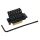 Gotoh GE1996T-33 locking tremolo (Floyd Rose style) vibratalla - musta
