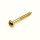 Kupukanta puuruuvi 2.5mm x 20mm kulta