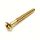 Ovaalikanta puuruuvi 4.2mm x 42mm kulta