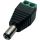 DC-liitin plugi 2.1mm / 5.5mm ruuviliitoksella