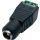 DC-liitin vastake 2.1mm / 5.5mm ruuviliitoksella