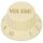 ST -tyylinen volumenuppi, ivory / kulta  (made in Japan)
