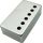 Humbucker kuori 50mm korkeus 19mm kromi