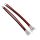 2 napainen Molex 51005 liitinpari johdoilla