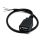 USB A naaras vapaat johdonpäät pituus n. 28 - 30 cm