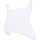ST -tyylinen pleksi, ei mikrofonireikiä, White, 3PLY