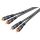 RCA uros / RCA uros kaapeli 5 m, kuparia